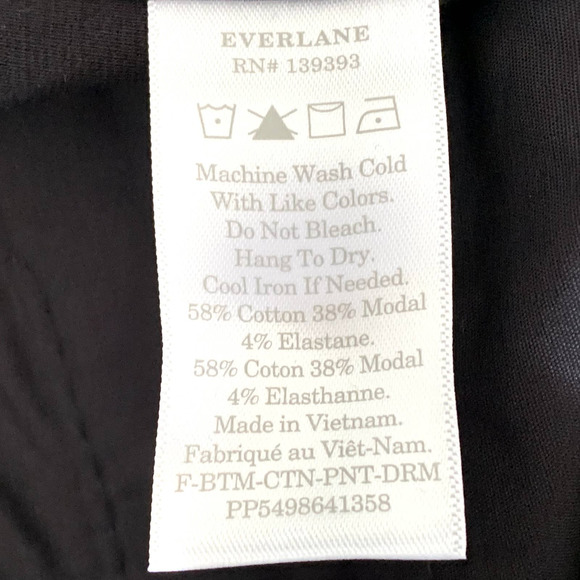 NWT Everlane The Dream Pant in Black - Picture 8 of 12